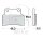 TRW Brake pad set sinter front MCB785SV