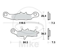 Set di pastiglie freno TRW Standard Offroad MCB697EC