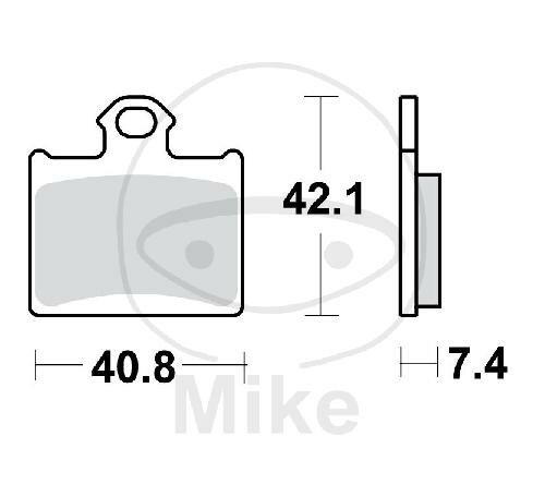 TRW Bremsklotz Satz Standard Offroad MCB831EC