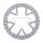 Brake disc TRW for Peugeot Geopolis 125 250 300 400 500 Satelis 125 500 Satelis 2 300