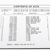 Motor Dichtsatz Dichtungssatz komplett für Suzuki RF 900 R (GT73B) 94-97