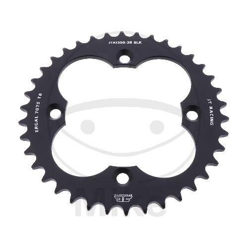 Sprocket ALU 38T PART 520 BLACK JT INNER DIAMETER 110 BCD 130