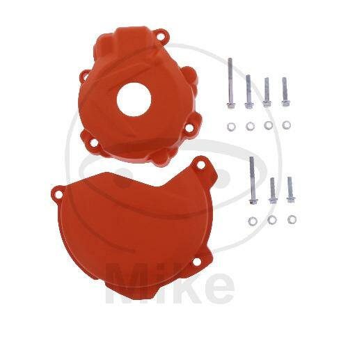 Set di protezione del coperchio della frizione arancione per Husqvarna FE KTM EXC-F 250 350