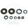 Oil seal set ATH for Husqvarna CR WR 125 # 1993-1994