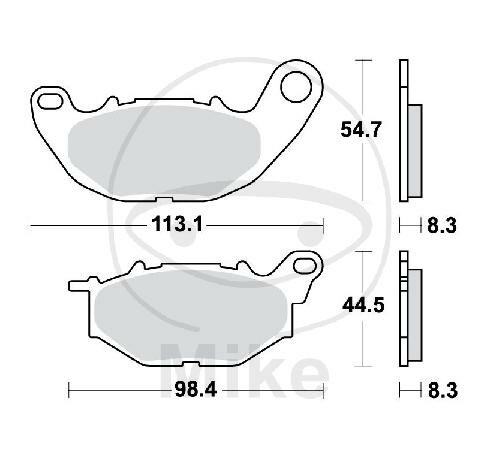 TRW Set di pastiglie freno Sinter TRQ MCB878TRQ