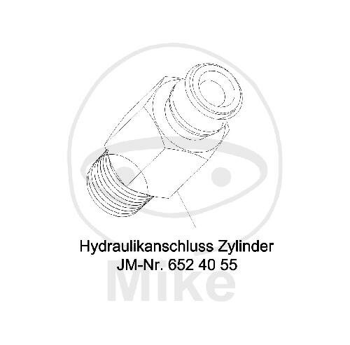 HYDRAULIKANSCHLUSS ZYL JMP FOX 4000 H