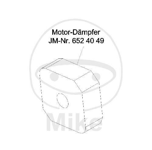 MOTOR-DAEMPFER JMP GUMMIFUSS