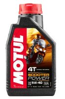 Engine oil 5W40 4T 1 liter Motul synthetic Scooter Power MA