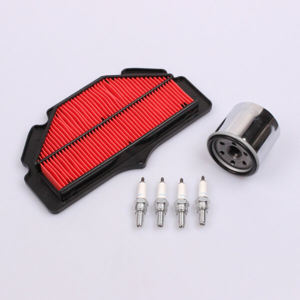 Luftfilter Ölfilter Zündkerzen Wartung Set für Suzuki GSR 600 # 06-10