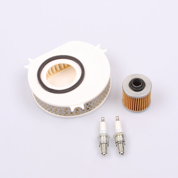 Luftfilter Ölfilter Zündkerzen Wartung Set für Yamaha XVS 1100 # 99-07