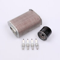 Air Filter Oil Filter Spark Plugs Maintenance Set for...