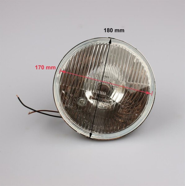 Reflector lamp headlight H4 insert 7 170mm E-mark, 32,30 €