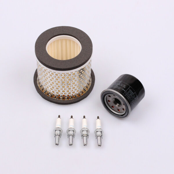 Luftfilter Ölfilter Zündkerzen Wartung Set für Yamaha FZR 600 Genesis # 91-93