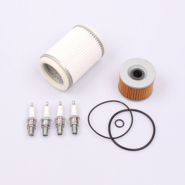 Luftfilter Ölfilter Zündkerzen Wartung Set für Kawasaki Z 650 F 1982 Z 750 80-82