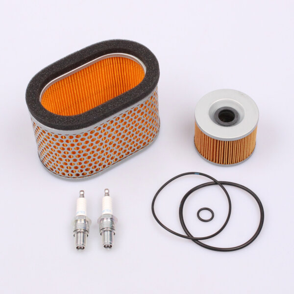 Luftfilter Ölfilter Zündkerzen Wartung Set für Kawasaki Z 440 H # 82-83