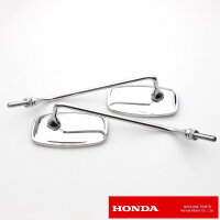 Original Mirror Rearview Mirror Set square 8 mm for Honda...