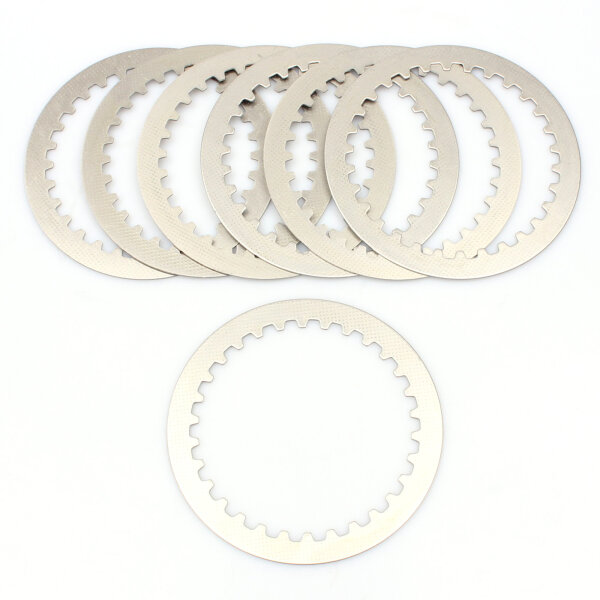 Clutch steel plate set for Kawasaki KX 250 92-05 # Suzuki RM 250 03-05