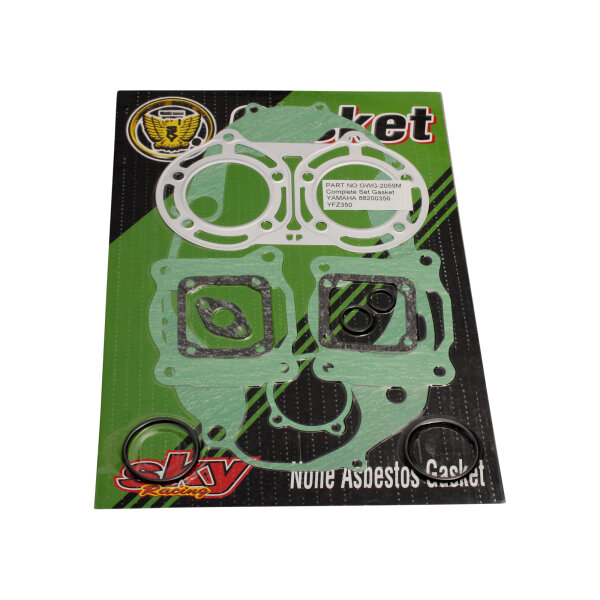 Engine gasket set complete for Yamaha YFZ 350 Banshee (3GG) 89-02