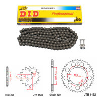 DID/JT chain kit 420NZ3 SDH 11/53 suitable for Senda 50...