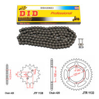 DID/JT Chain Kit 420NZ3 SDH 11/53 suitable for Derbi...