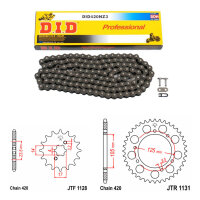 Kit chaîne DID/JT 420NZ3 SDH 11/53 adapté...