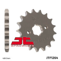 Kit chaîne DID/JT 428VX 15/48 adapté pour Rieju Marathon Pro 125 SM 10-15 17-20