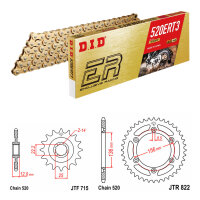 DID/JT Chain Kit 520ERT3 SDH 12/48 suitable for Gas Gas...