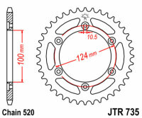 Kit chaîne DID/JT 520VX3 15/36 adapté pour Ducati 600 SS Supersport 1994