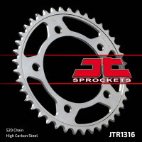 Kit catena DID/JT 520VX3 16/43 adatto per Honda NC 750 SA /SD 14-21