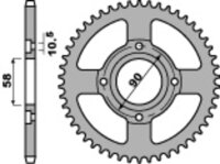 Kit de cadena DID/PBR 428VX 14/43 adecuado para Daelim VC 125 /S 96-97