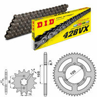 DID/PBR chain kit 428VX 14/50 suitable for Derbi Senda DRD SM 4T 09-13