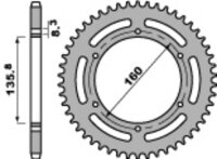 Kit de cadena DID/PBR 520VX3 16/47 adecuado para Aprilia Pegaso 97-00