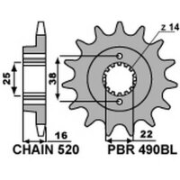 DID/PBR Kettensatz 520VX3 15/38 passend für Ducati Monster 600 1994