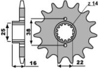 Kit de cadena DID/PBR 520VX3 15/40 para Ducati 907 900 i.e. 90-92