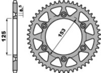 DID/PBR Chain kit 520VX3 13/49 suitable for HM CRE 125 /SM 02-03