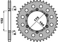 Kit de cadena DID/PBR 520VX3 13/48 adecuado para Yamaha WR 125 Z 1998