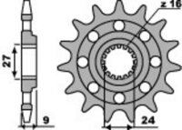 Kit catena DID/PBR 520ZVM-X 17/42 adatto per Suzuki GSX-R 1000 09-16 /A 15-16