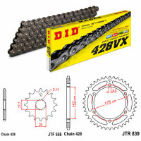 Juego de cadena DID/JT 428VX 16/53 adecuado para Yamaha...