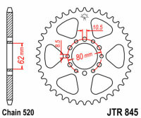 DID/JT Chain kit 520VX3 16/45 suitable for Yamaha RD 250 LC 80-83 SR 250 81-83