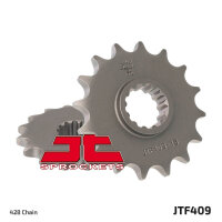 Kit catena DID/JT 428VX 16/53 adatto per Suzuki DR 125 S 85-94 DR 125 SE 95-96