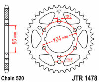 Kit chaîne DID/JT 520VX3 15/40 adapté pour Kawasaki ZX-6R 636 B Ninja 03-04