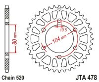 DID/JT Kettensatz 520ZVM-X 15/43 passend für Kawasaki ZX-6R 636 G Ninja 19-20