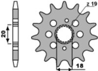 Kit de cadena DID/PBR 420NZ3 15/56 adecuado para Honda CRF 150 R 16/19 07-15