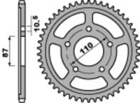 Kit catena DID/PBR 520VX3 16/39 adatto per Suzuki GS 500 E 1979 89-00