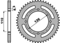 Kit chaîne DID/PBR 420NZ3 13/47 adapté pour Suzuki RM 65 03-05