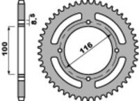 DID/PBR Chain Kit 420NZ3 13/51 suitable for Suzuki RM 100 76-81 2003