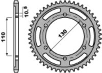 Kit chaîne DID/PBR 520VX3 15/42 adapté pour Kawasaki GPZ 500 S (EX500A) 88-92