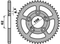 Kit de cadena DID/PBR 520VX3 14/40 adecuado para Aprilia Tuono 125 03-04