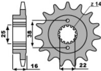 DID/PBR Kettensatz 520ZVM-X 15/43 passend für Ducati Supersport /S 937 17-24