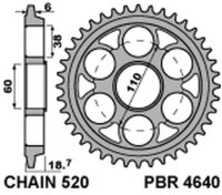 DID/PBR Kettensatz 520ZVM-X 15/43 passend für Ducati Supersport /S 937 17-24